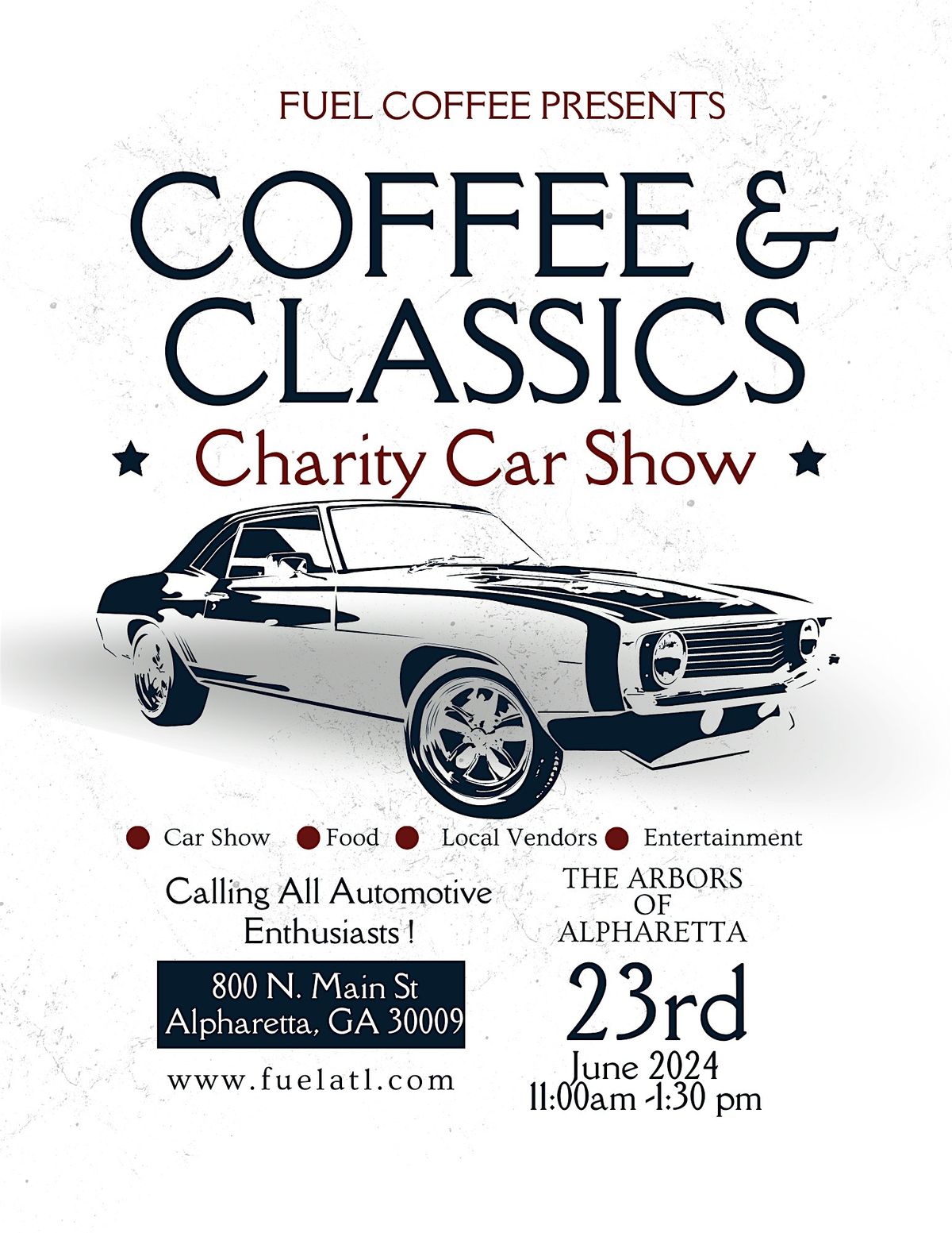 Coffee & Classics Car Show June 23rd