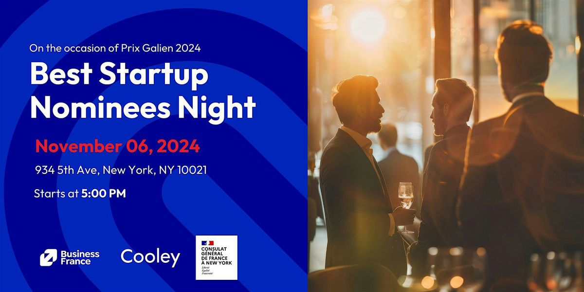 Prix Galien Best Startup Nominees Night