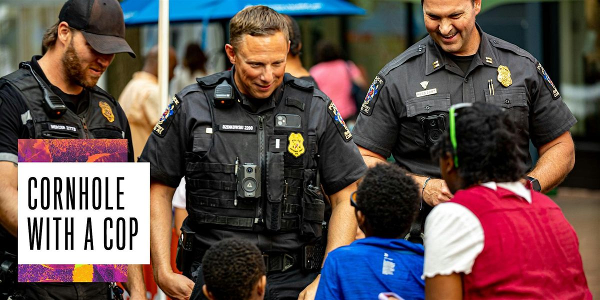 Cornhole with a Cop + Buckets & Beats: A Silver Spring Block Party