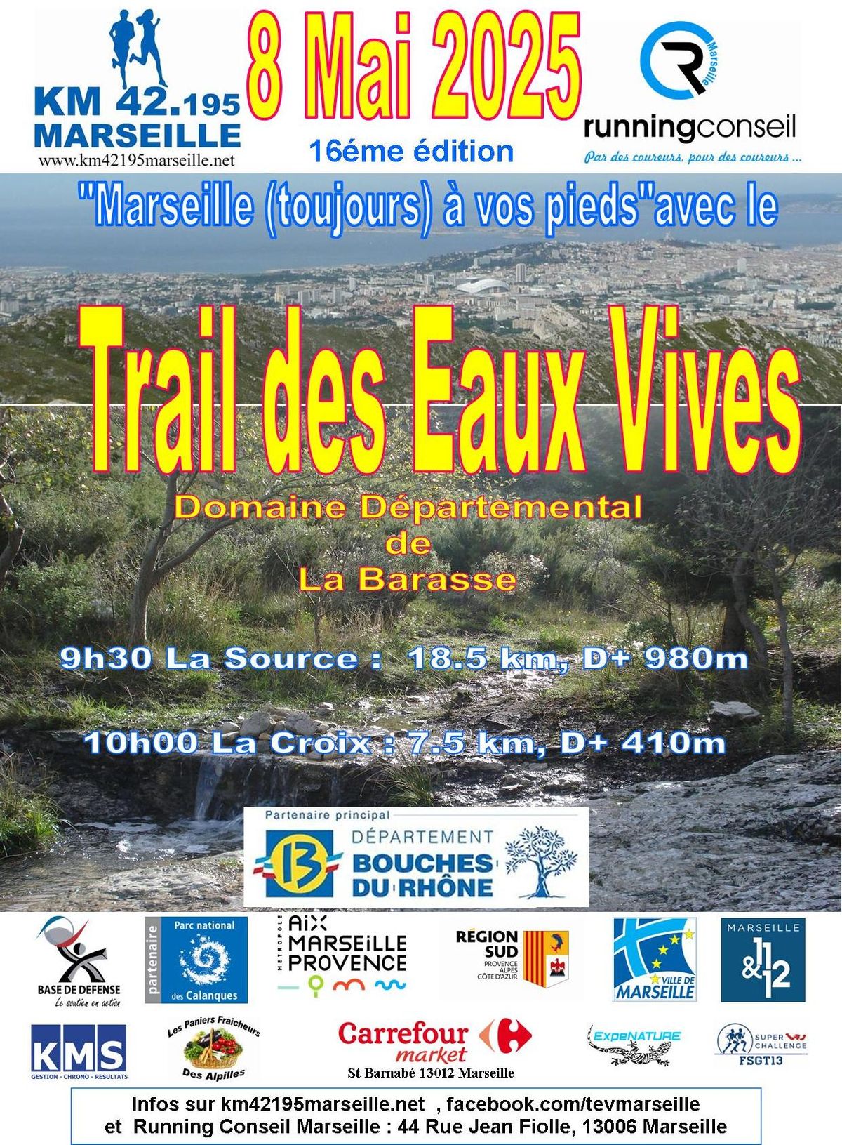 Le Trail des EAUX VIVES