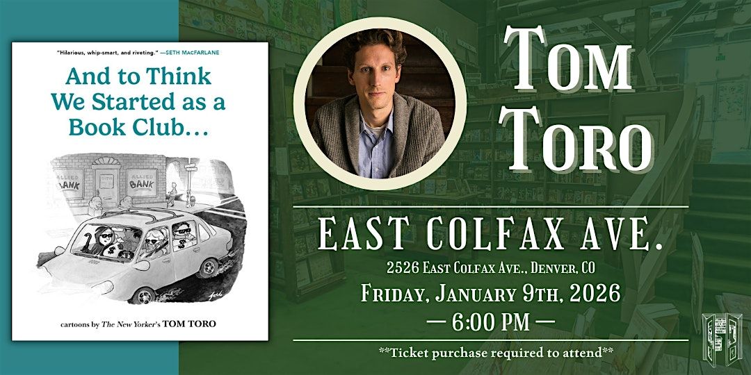 Tom Toro Live at Tattered Cover Colfax