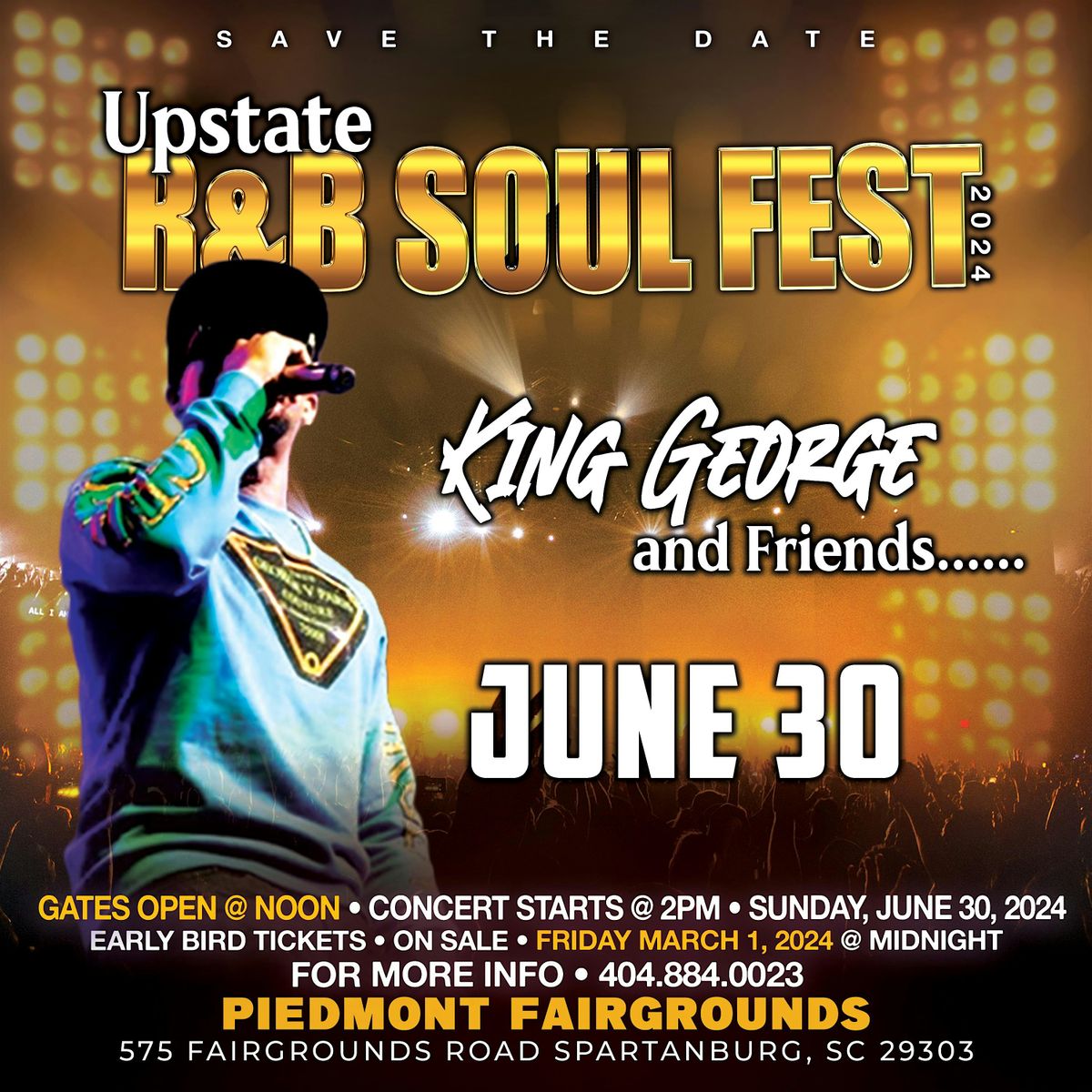 Upstate R & B Soul Fest featuring King George & Friends