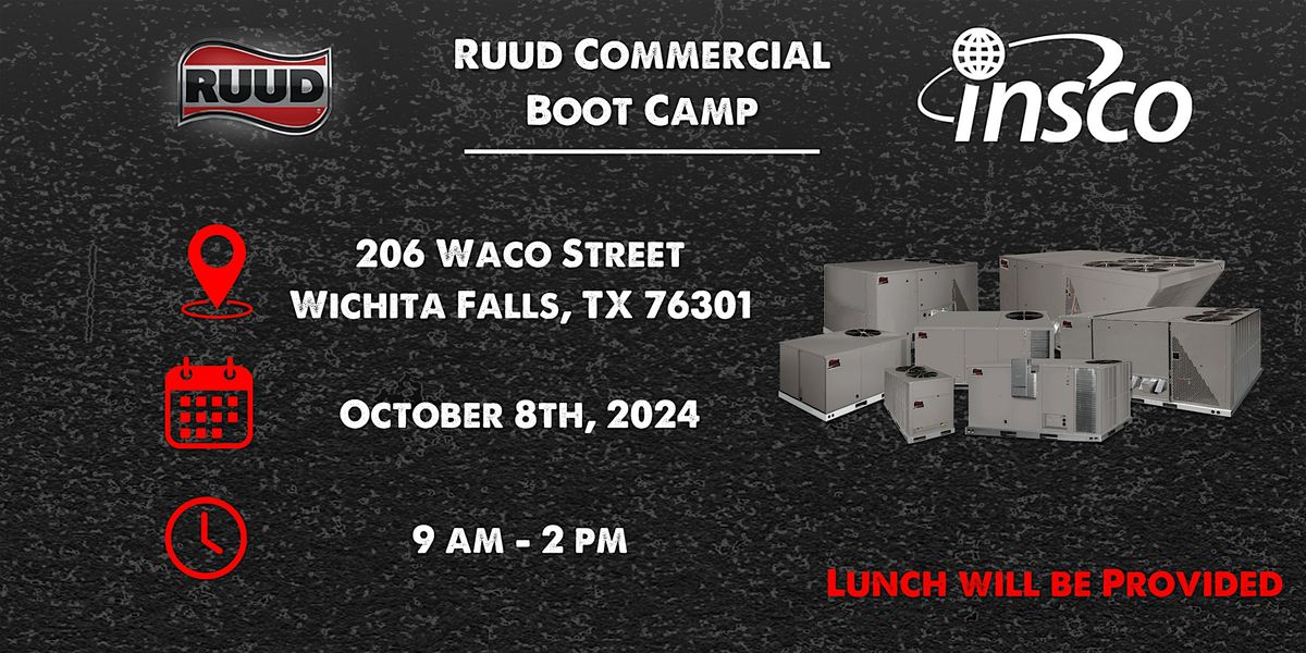 Ruud Commerical Bootcamp