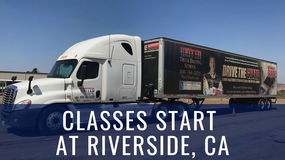 New Class Start at Riverside Campus