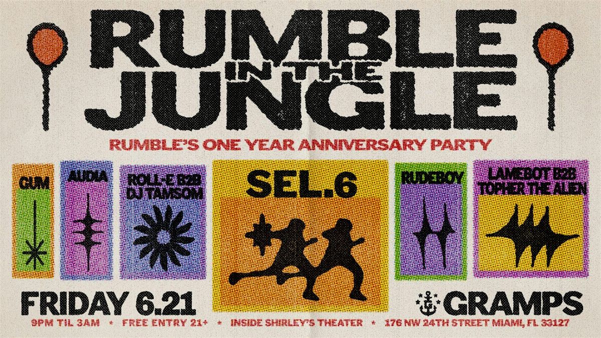 Rumble in the Jungle - One Year Anniversary