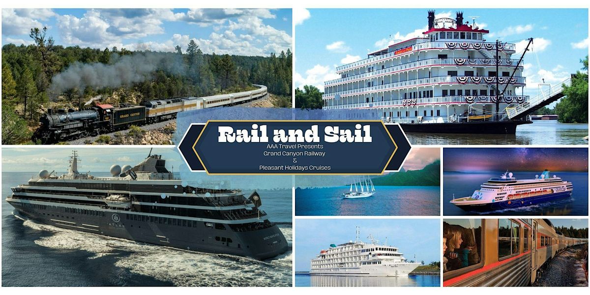 Rail and Sail with Grand Canyon Railway & Pleasant Holiday Cruises