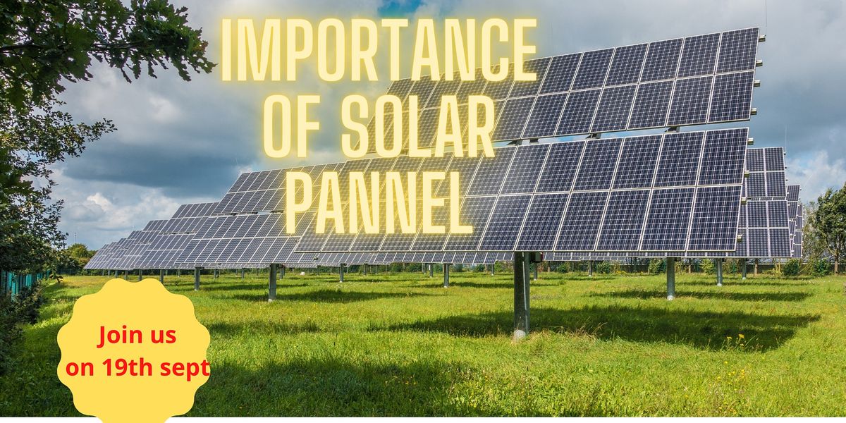 Importance of Solar pannel