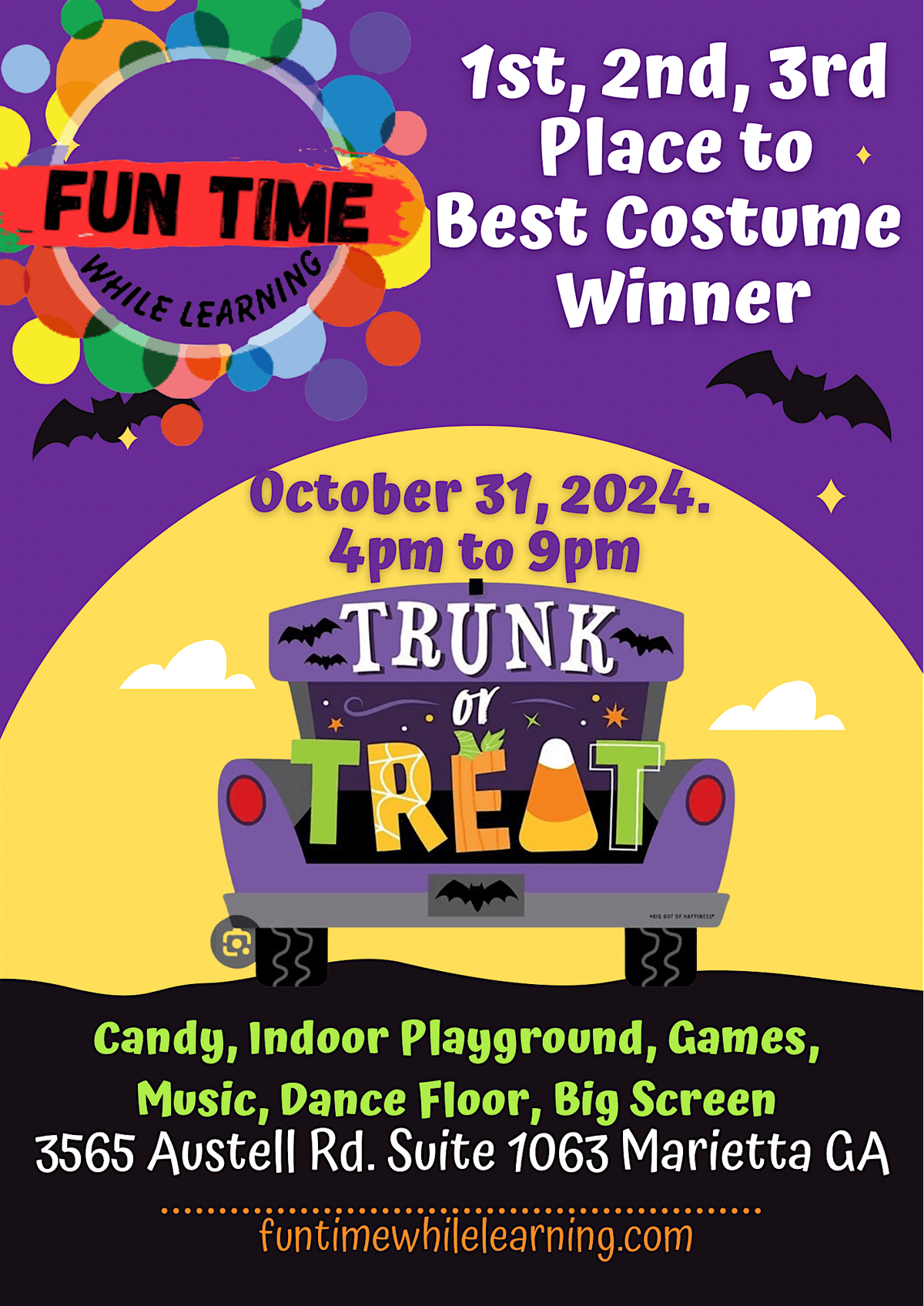 TRUNK or TREAT PARTY