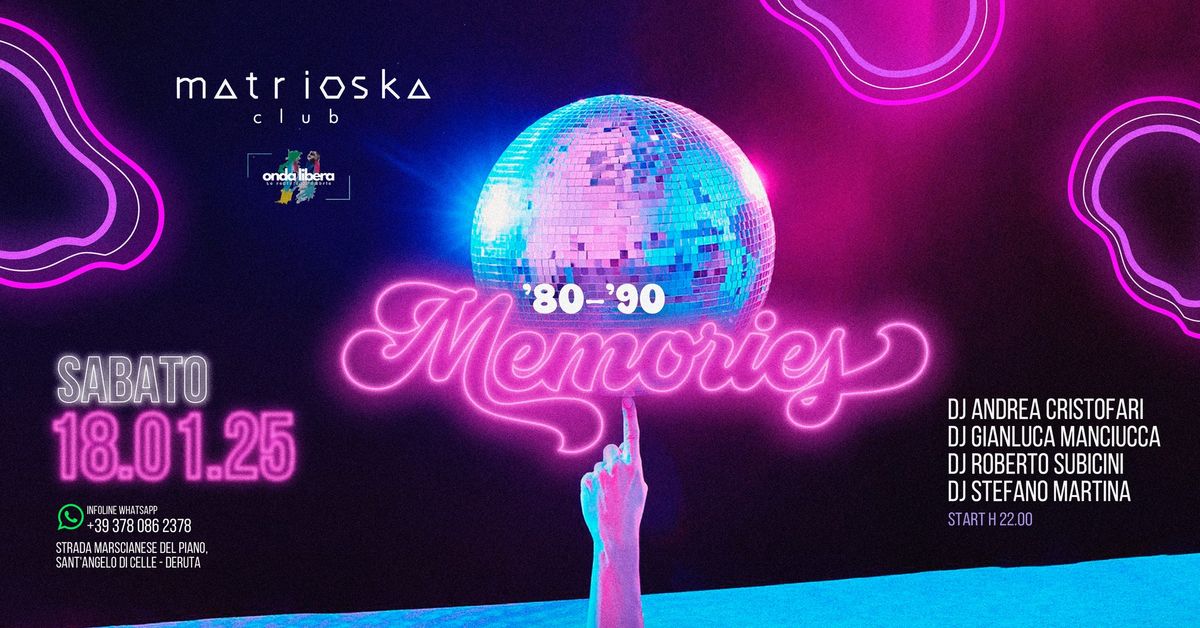 Memories 80's-90's