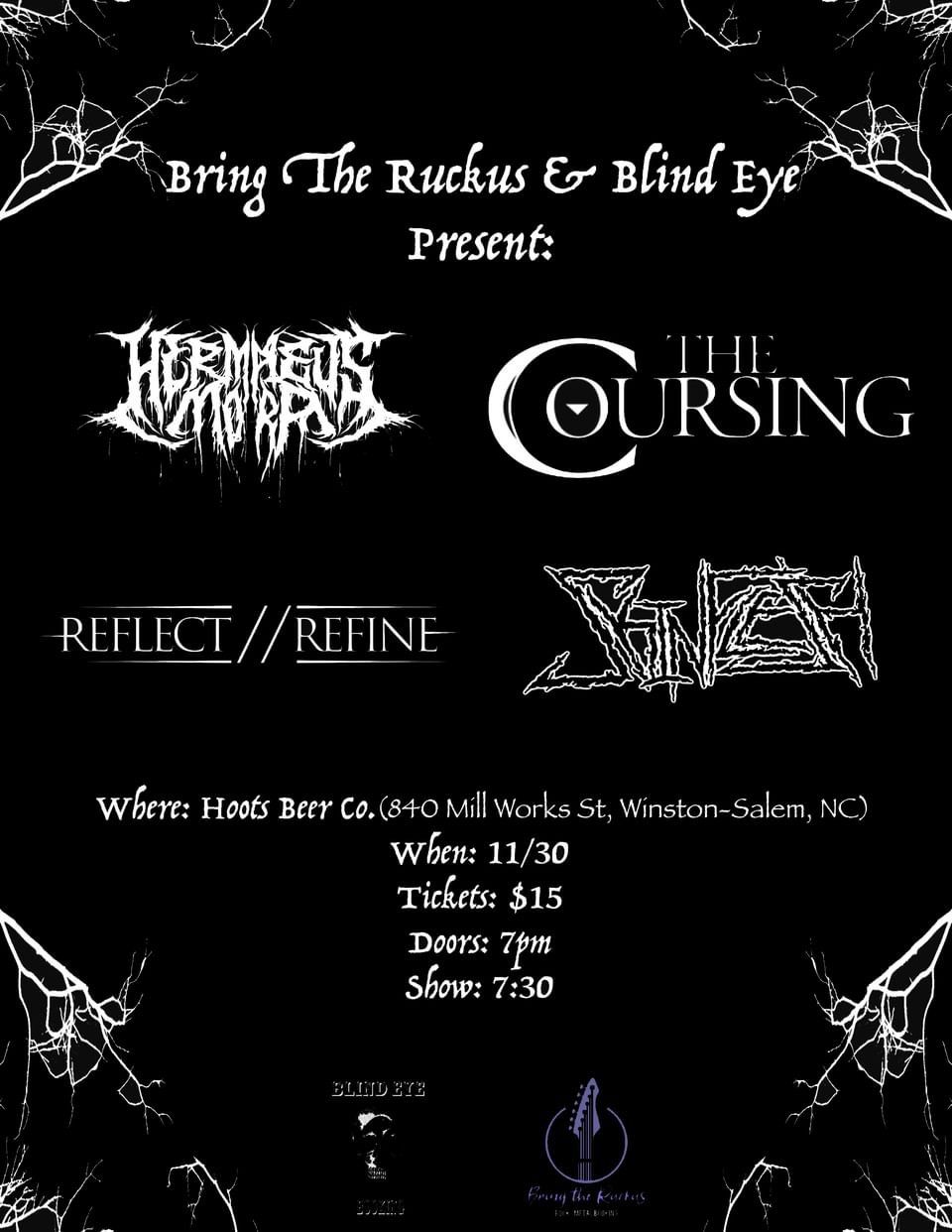 The Coursing, Hermaeus Mora & More @ Hoots