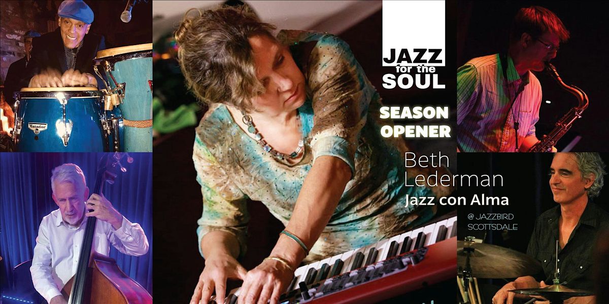 FREE JAZZ CONCERT- Beth Lederman Jazz Con Alma, Season Opener! (SCOTTSDALE)