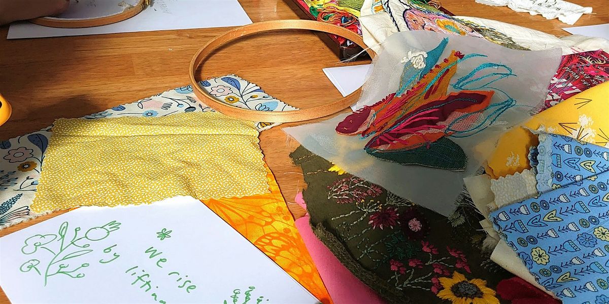 Embroidery workshop with Remode Collective