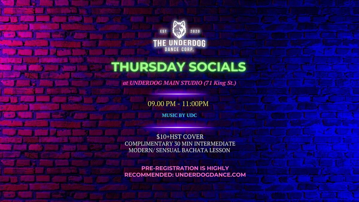 Underdog Thursday Social