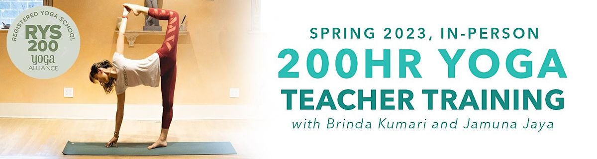 Spring 200 Hour Yoga Teacher Training