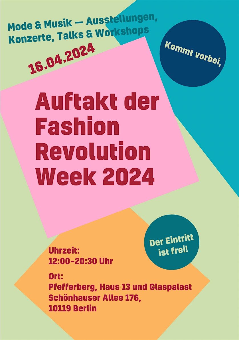 Berlin-Auftakt der Fashion Revolution Week 2024