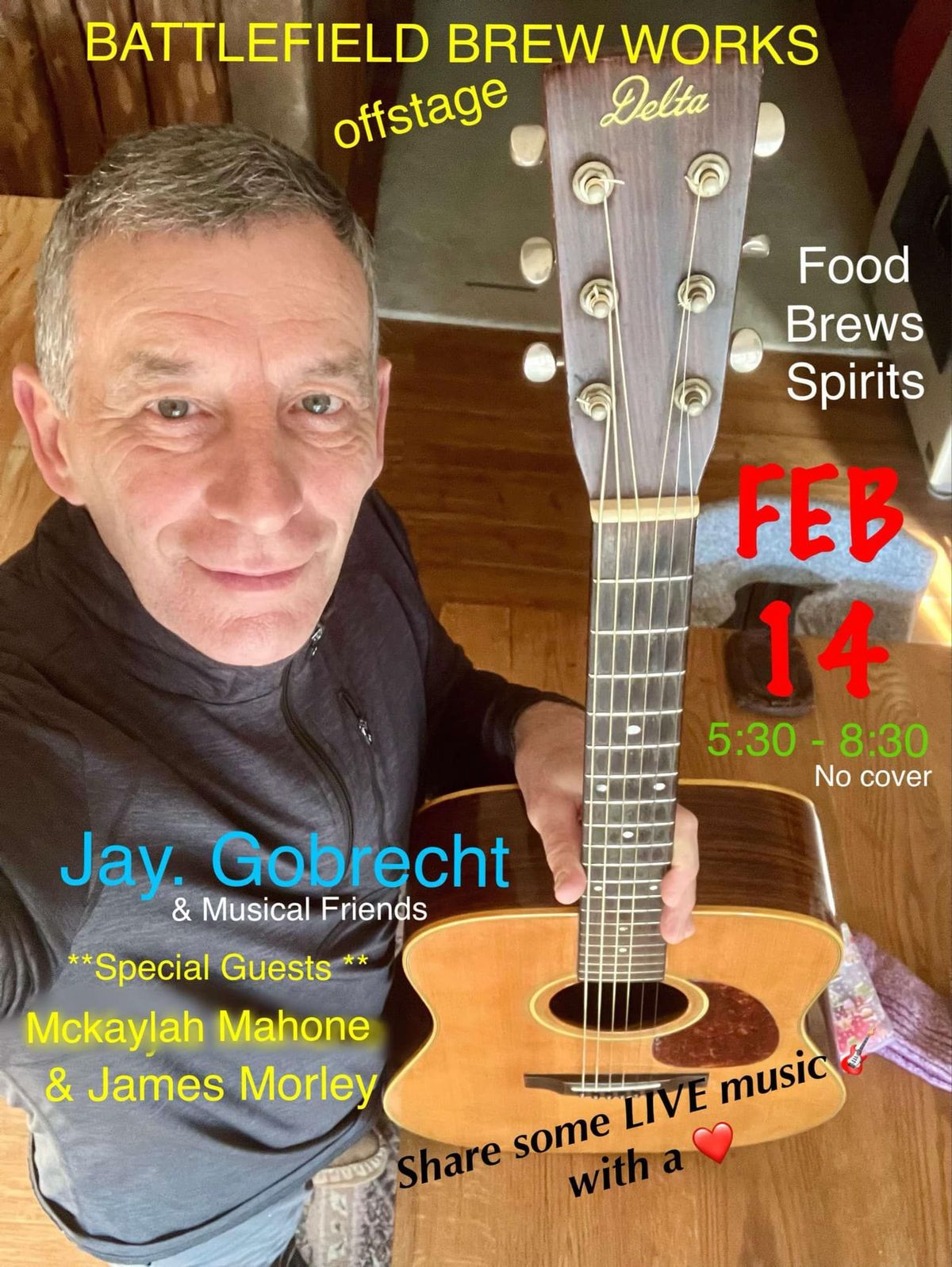 Jay Gobrecht Live