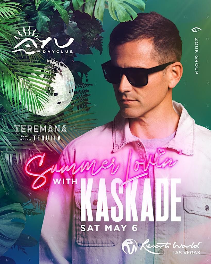 KASKADE at the Best Pool Party in Las Vegas-FREE Entry #1 Pool Party