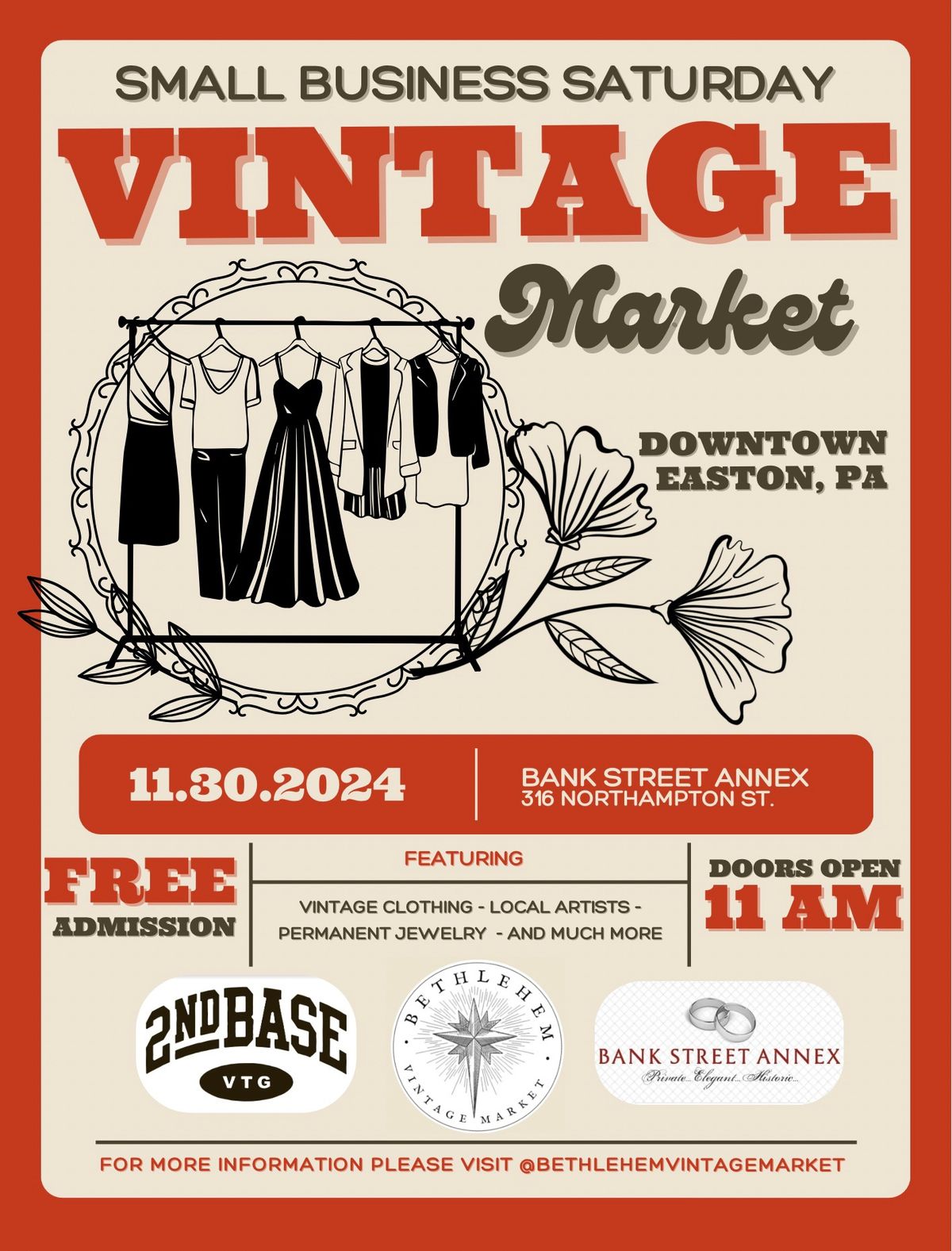 Vintage Market - Small Business Saturday