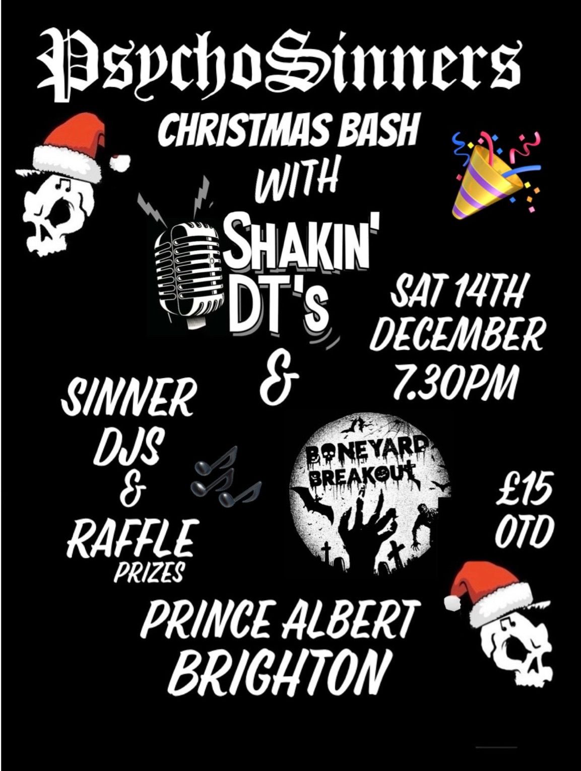 Psycho Sinners Crimbo Bash