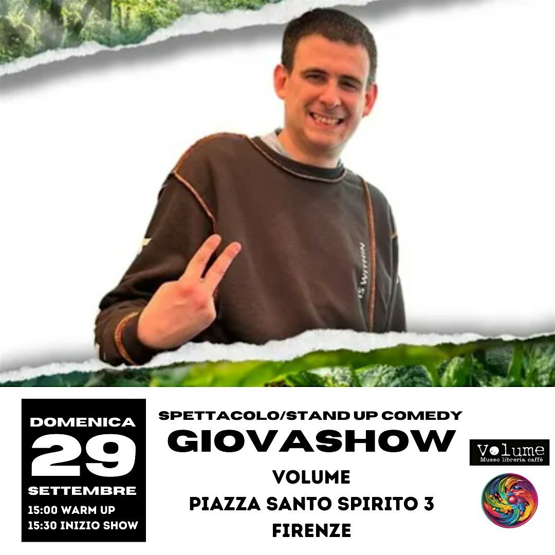 GIOVASHOW @ VOLUME, FIRENZE