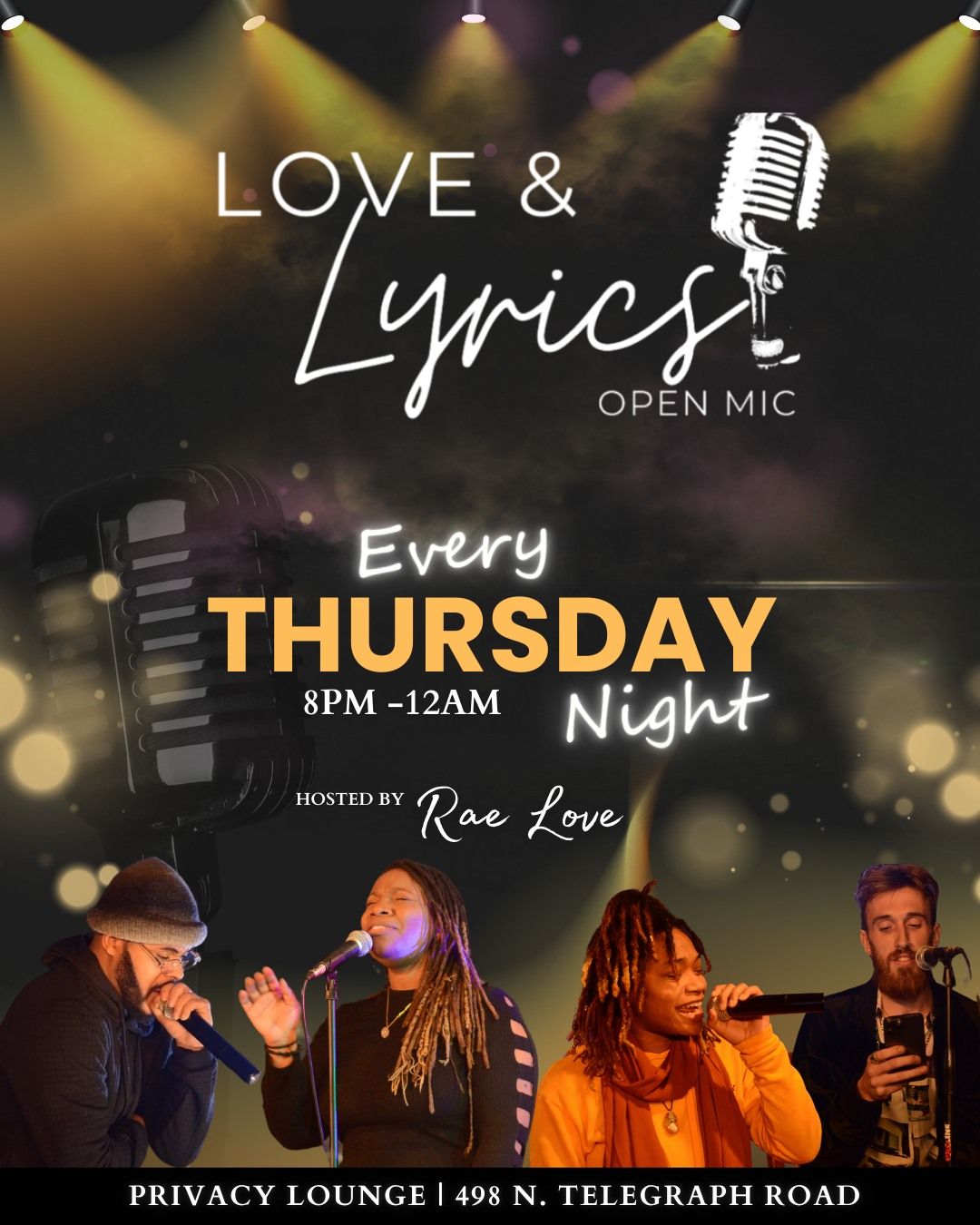 Love & Lyrics Open Mic 