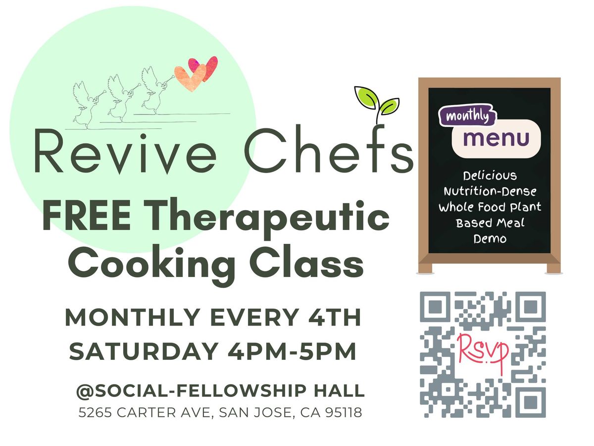 Revive Chefs Therapeutic Cooking Class