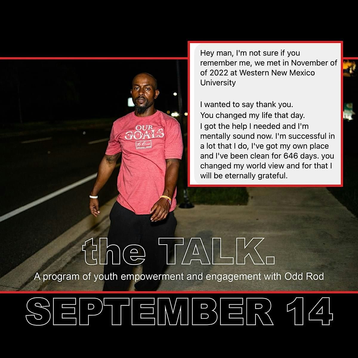 the TALK. A program of youth empowerment and engagement with Odd Rod