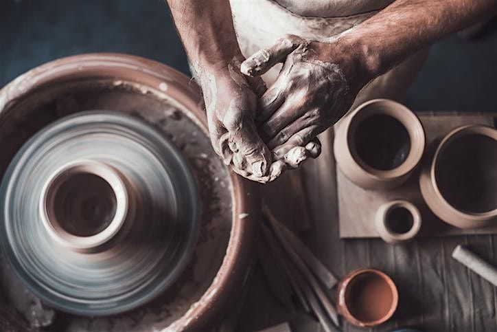 Intro to Pottery wheel throwing with Khadija- Yonge\/Dundas Toronto