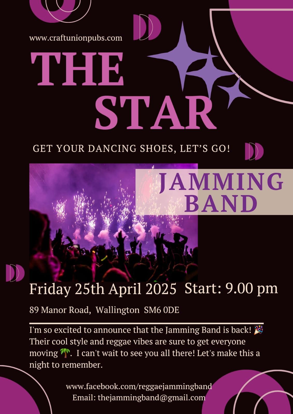 The Star - Wallington presents Jamming Band