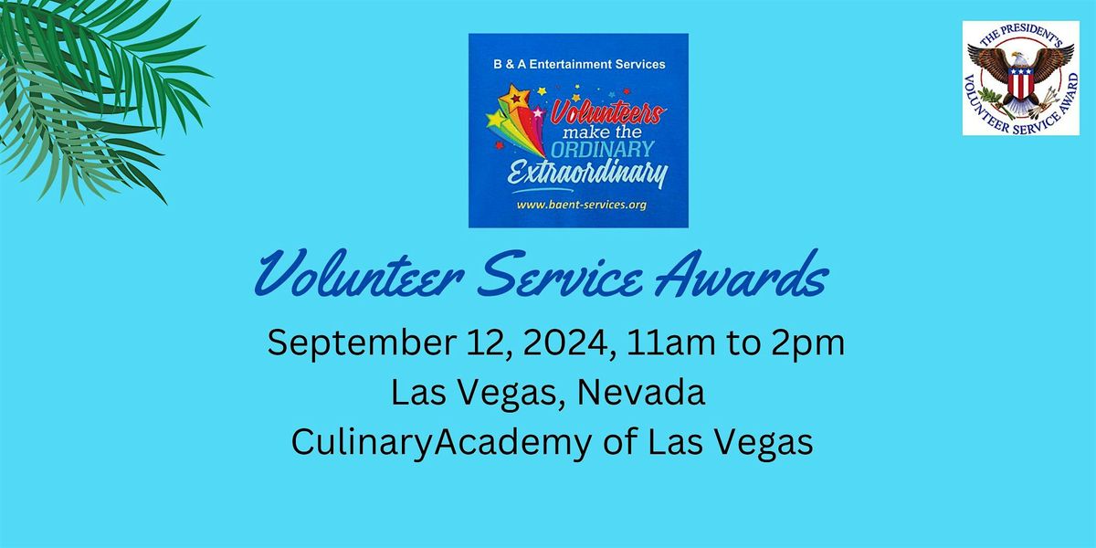 2nd Annual Volunteer Service Awards Brunch $40 Per Person $75 For Vendors