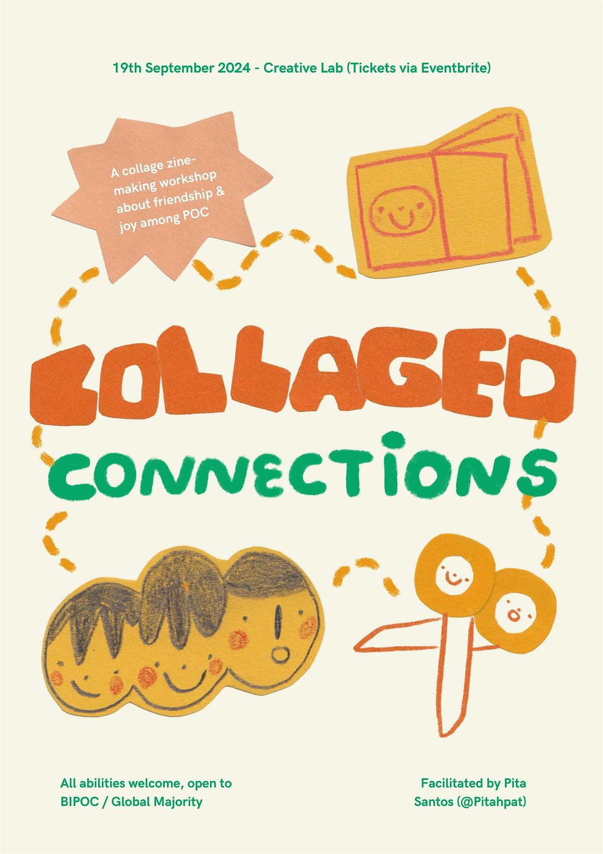 Collaged Connections - A Zine-Making Workshop about Friendship & Joy