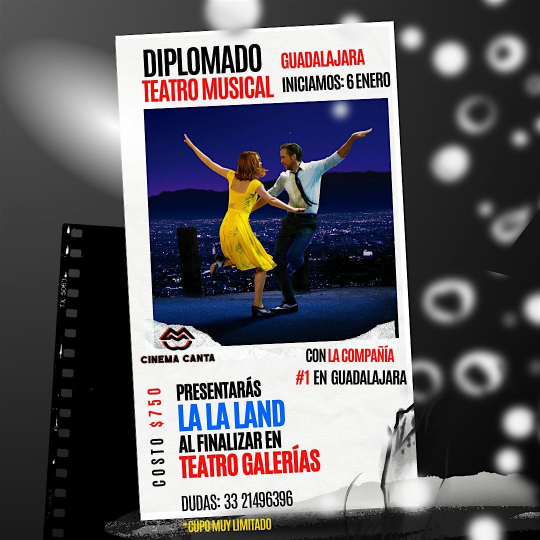 Cinema Canta Presenta: Diplomado de Teatro Musical