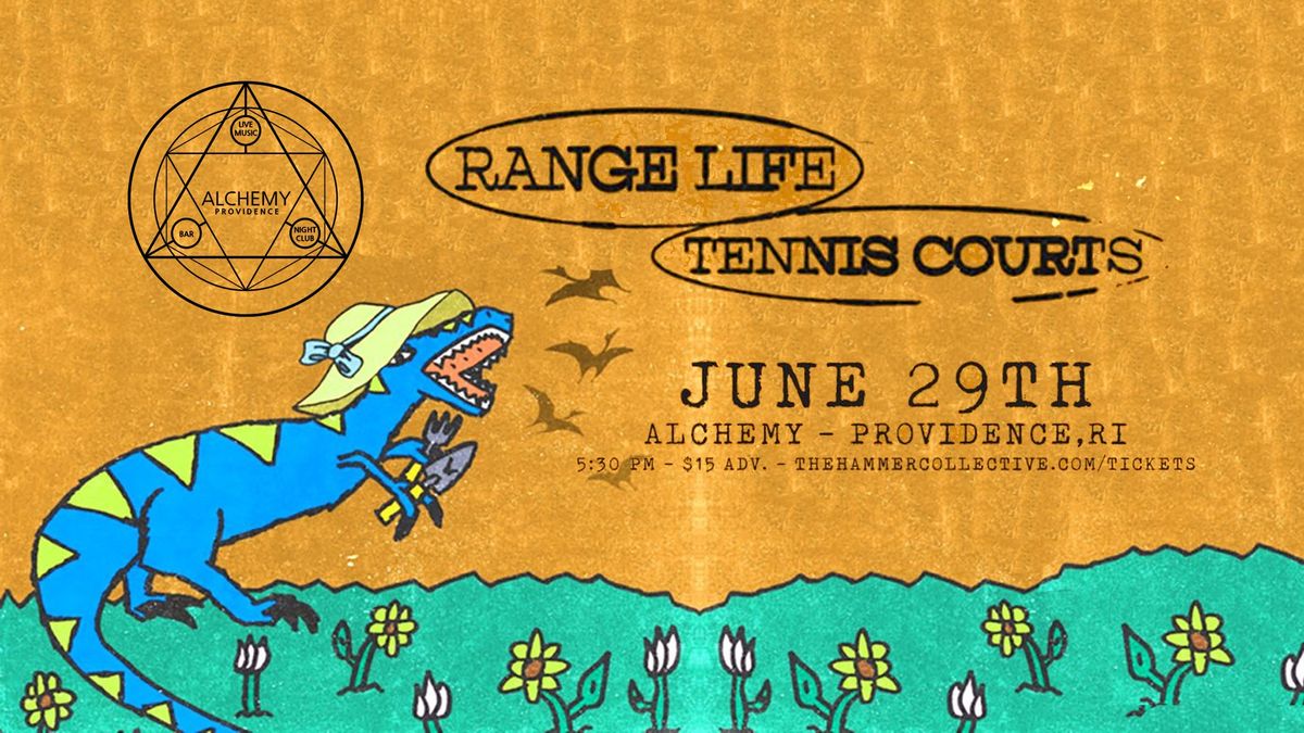 Range Life \/ Tennis Courts \/ The New Noise \/ Hemingway \/ The Burning Paris at Alchemy