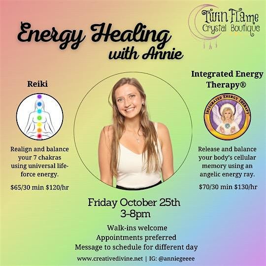 Reiki & Integrated Energy Healing Therapy