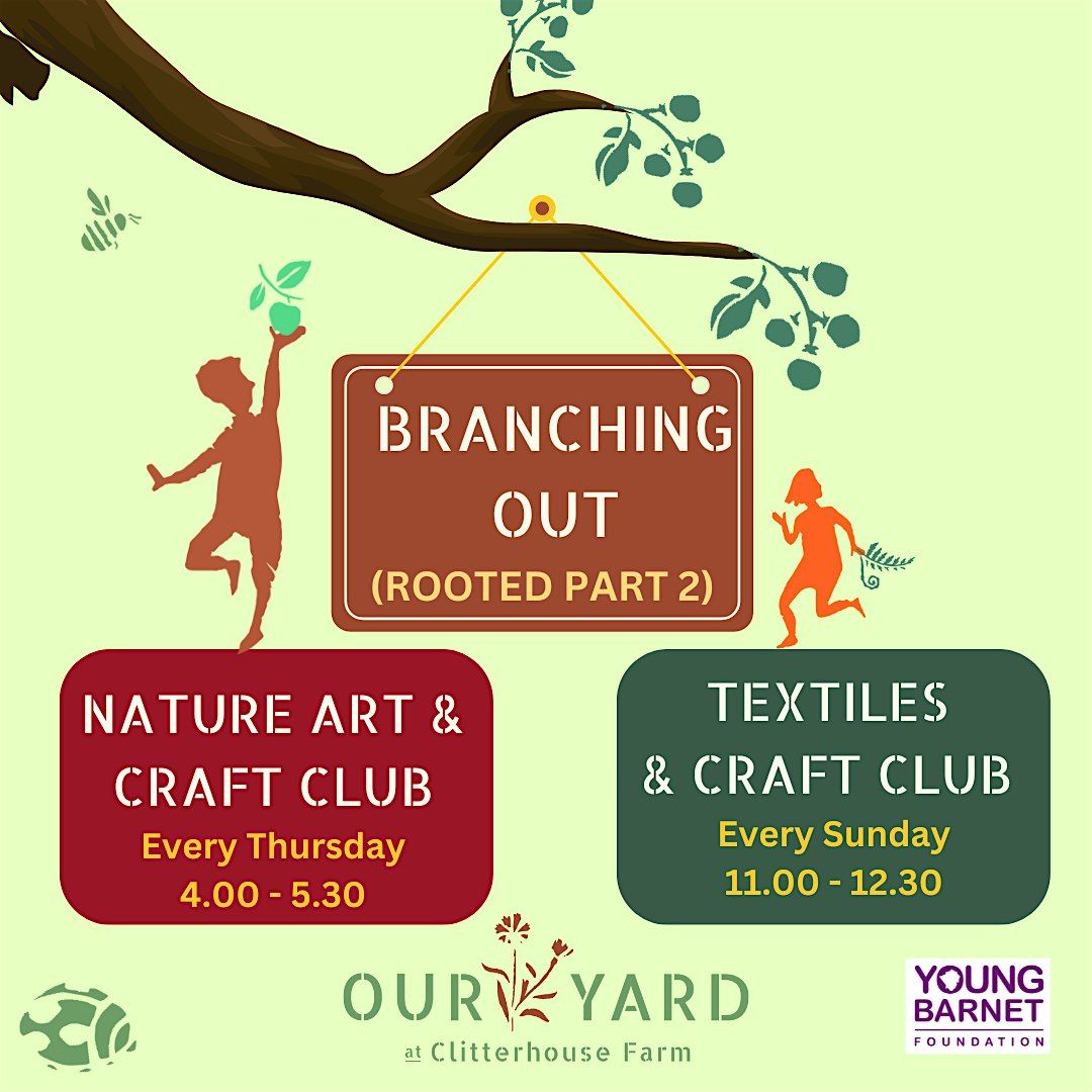 Branching Out: Textiles & Craft Club SINGLE SESSION