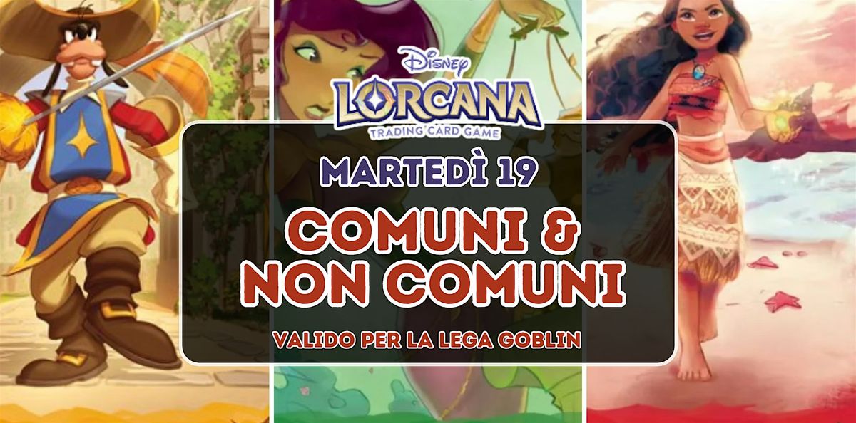 3\u00b0 Lega Goblin - Disney Lorcana -12B