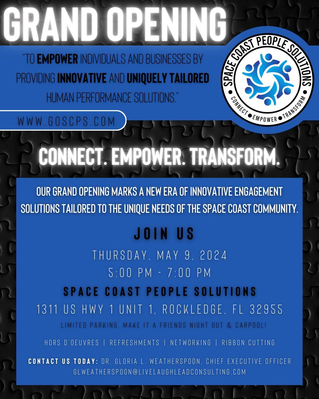 Space Coast People Solutions GRAND OPENING
