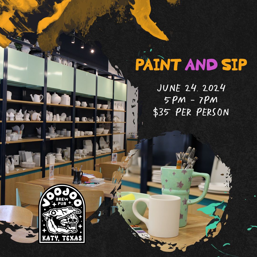 Paint and Sip | Voodoo Brewing Katy