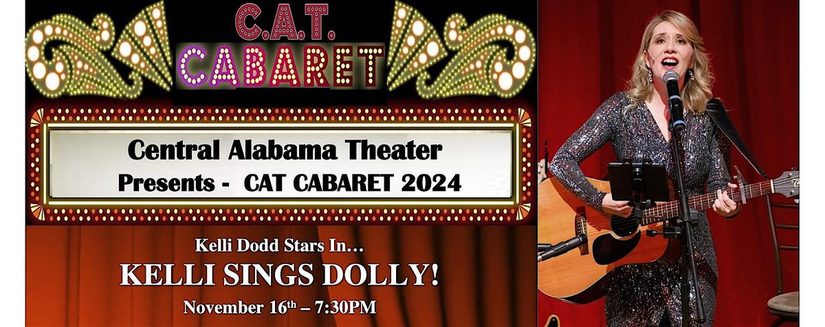 CAT CABARET, with Kelli Dodd in "KELLI  SINGS  DOLLY!!"