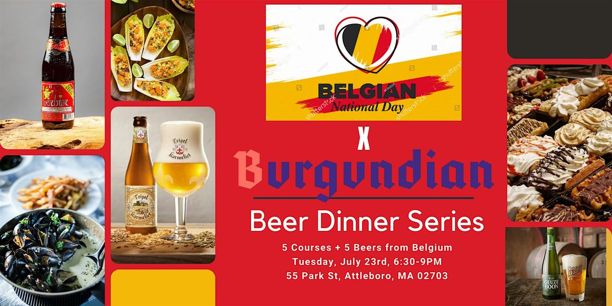 5-Course Belgian Beer Dinner at Burgundian!!