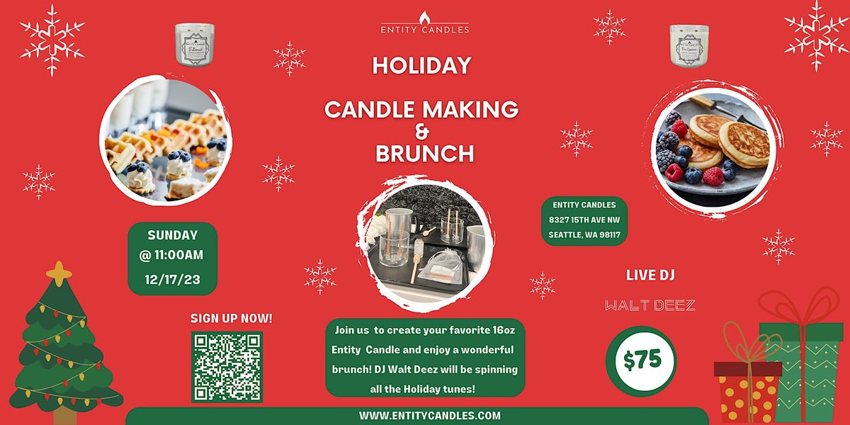 Holiday Candle Making & Brunch