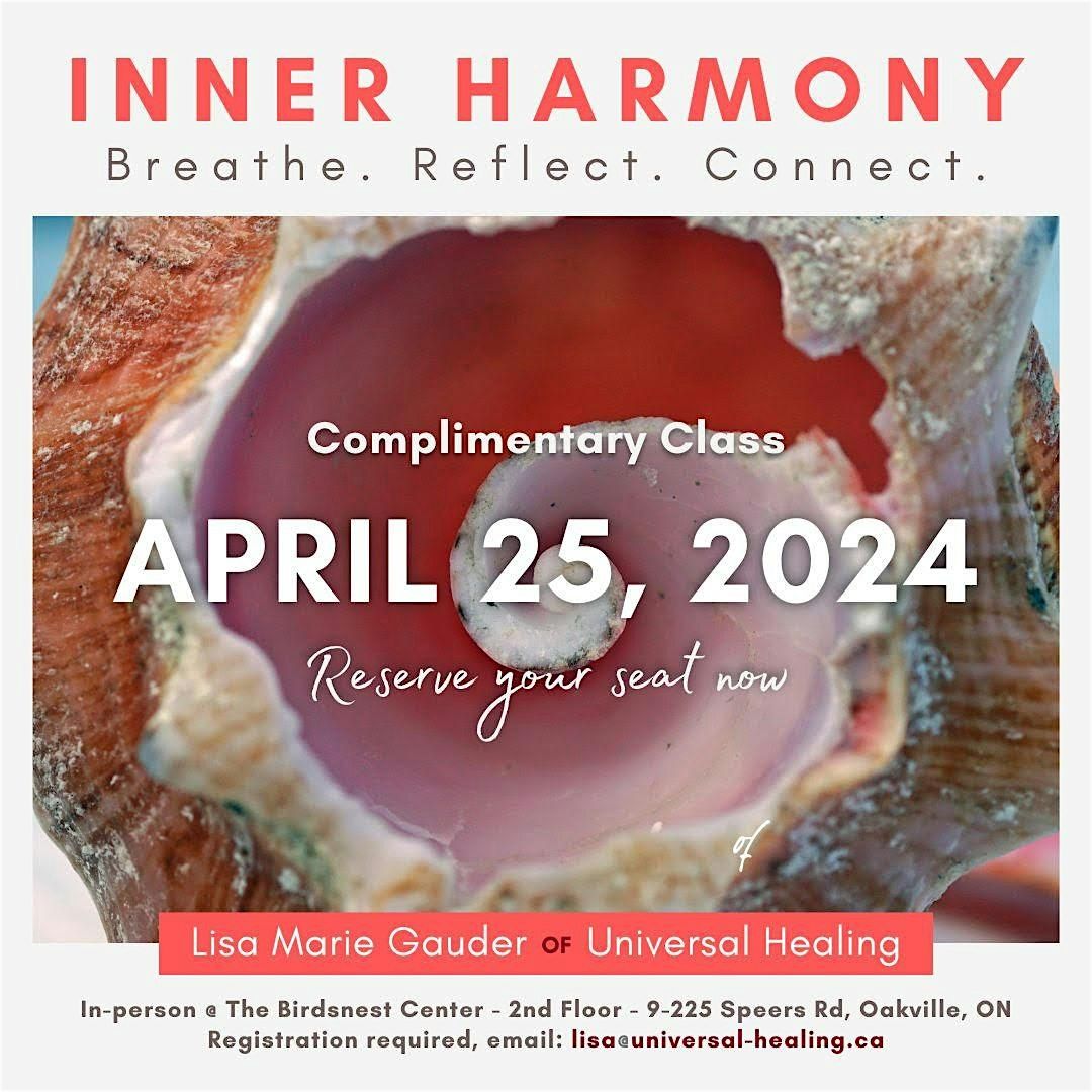 Inner Harmony - Free Meditation Class