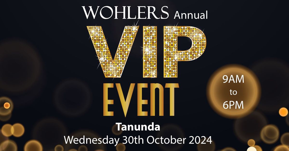 Tanunda VIP Event 2024