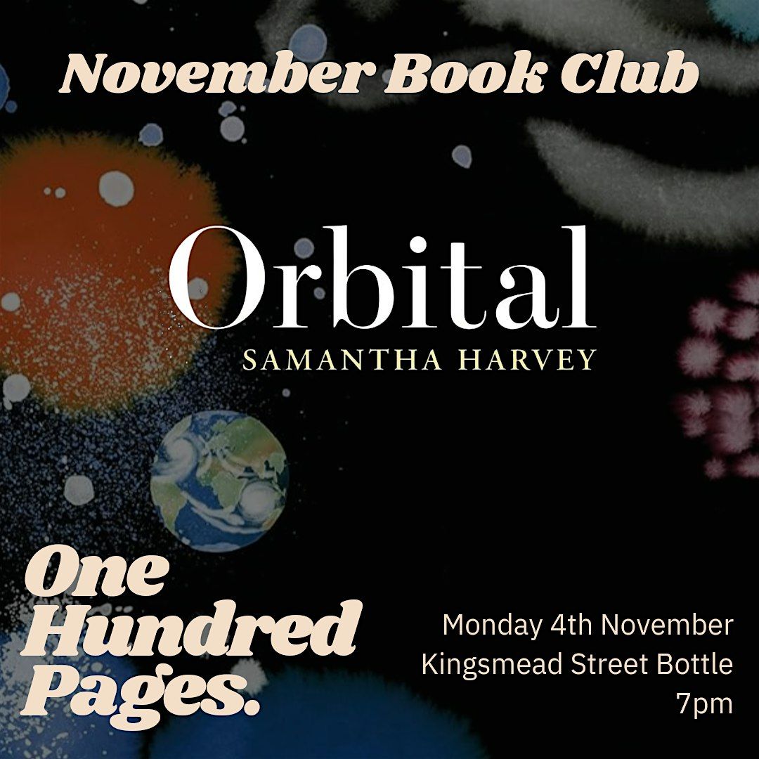 November Book Club - Orbital By Samantha Harvey