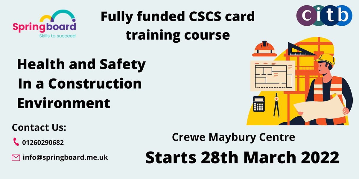 Construction Skills Certificate Scheme - Crewe