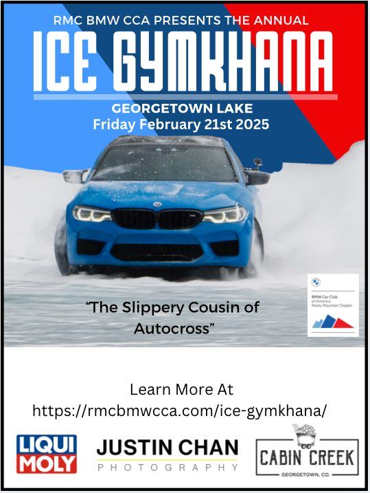 RMC BMW CCA The Ice Gymkhana 2025