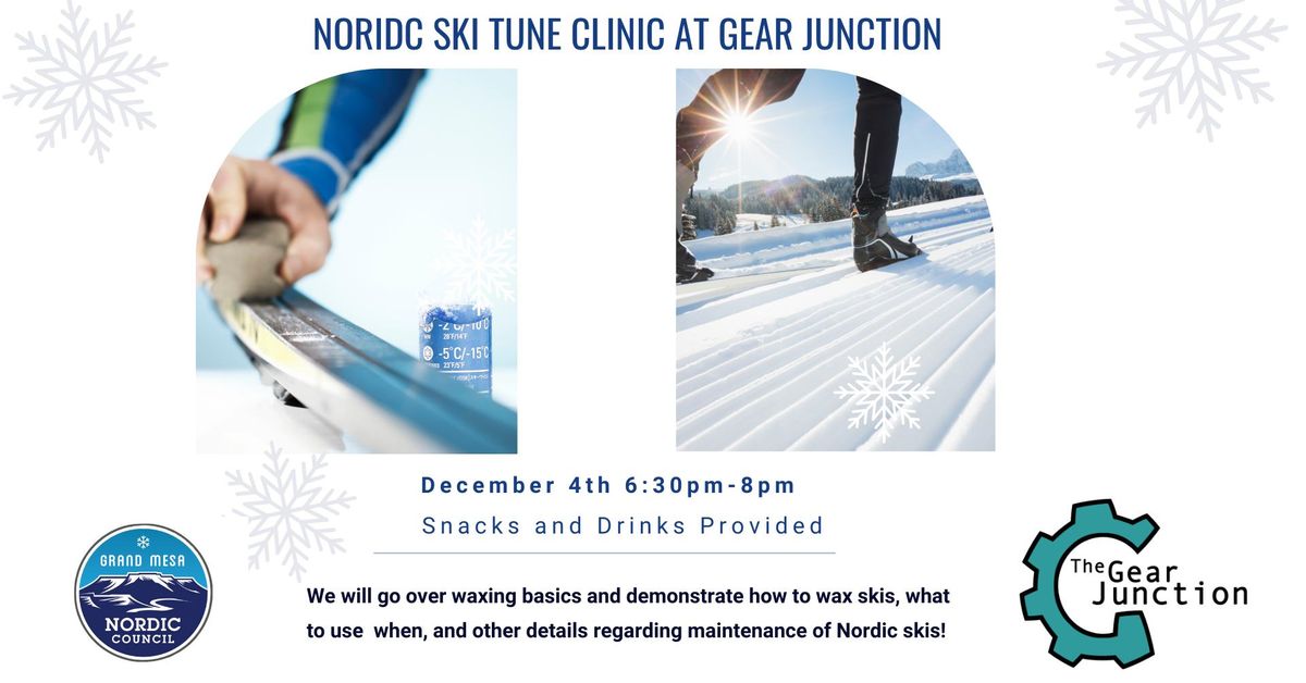 Nordic Ski Tune Clinic 