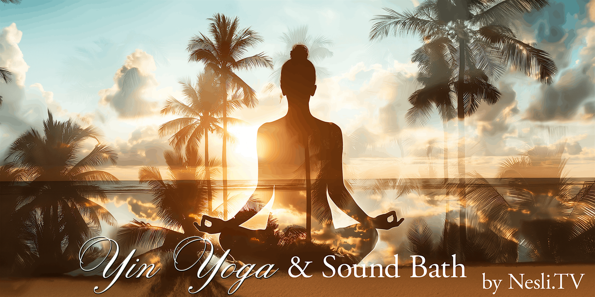 Sunrise Yin Yoga &  Sound Bath at Miami Beach