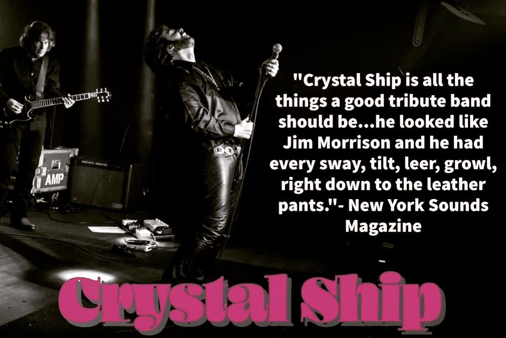 Crystal Ship - The Doors Experience returns to Broad Brook Opera House 