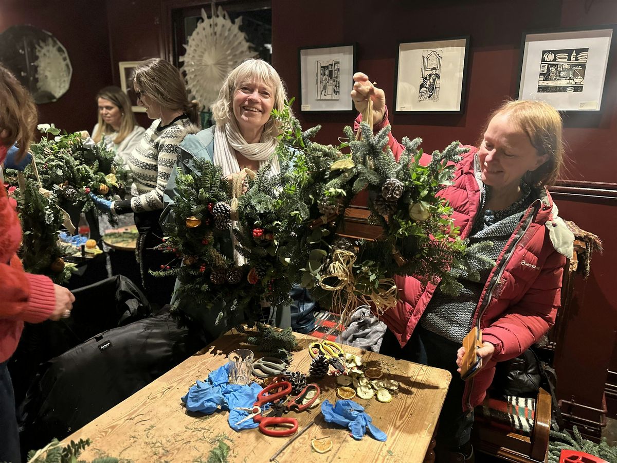 Traditional wreath making workshop